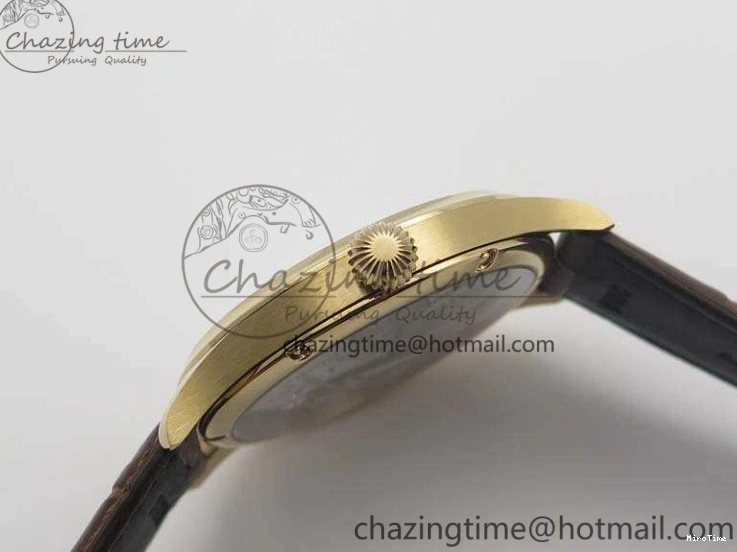 MIROTIME 0318 Effortless Portuguese Fa Jones IW544201 RG GSF 1:1 Best Edition White Dial On Leather Strap 7228